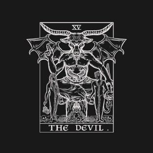 The Devil Tarot Card Baphomet T-Shirt