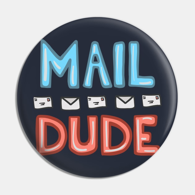 Mail Dude Pin by Sparkleweather