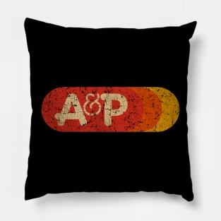 A&P Supermarket - VINTAGE Pillow