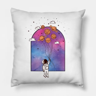 Floating Astronaut Pillow