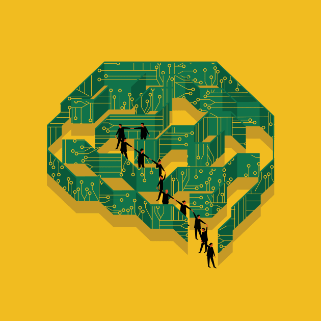 Human Vs AI 2 by Neil Webb | Illustrator