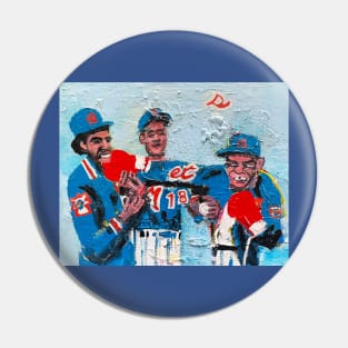 Doc Gooden, Darryl Strawberry,  Mike Tyson Pin