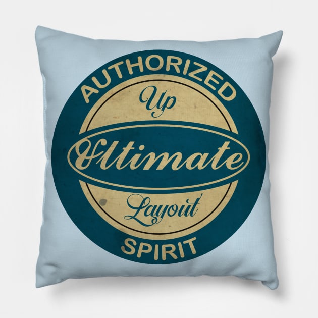 Ultimate Spirit Vintage Pillow by CTShirts