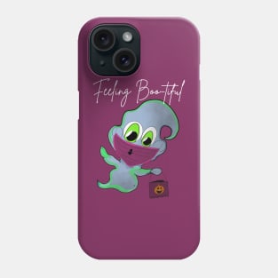 Feeling Boo-tiful! Trick-Or-Treating Ghost Phone Case