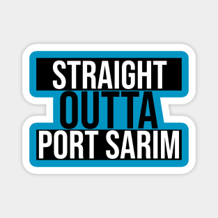 Straight Outta Port Sarim Magnet