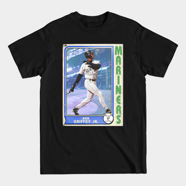 Retro Style Ken Griffey Jr Trading Card - Ken Griffey Jr - T-Shirt