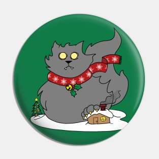 Yule Cat Pin