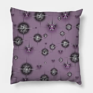 Pink diamonds Pillow