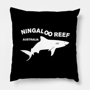 Shark Diving Ningaloo Reef - Australia Pillow