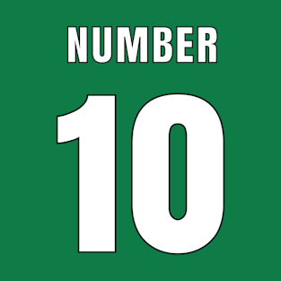 NUMBER 10 BACK-PRINT T-Shirt