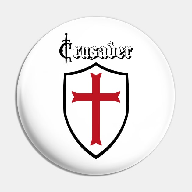 Crusader Pin by godpil