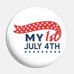 My 1st July 4th Pin