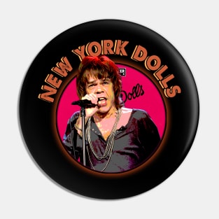 New York Dolls Revival Punk Aesthetics In Action Pin