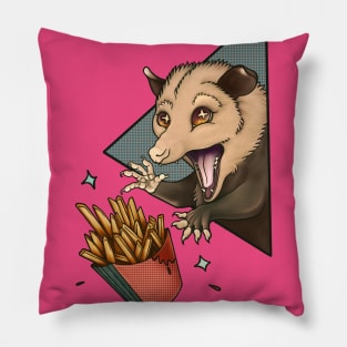 Possum - Trashy Animals Pillow