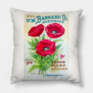 The W.W. Barnard Co. Seedsmen Catalogue Pillow