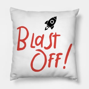 Blast Off! Pillow