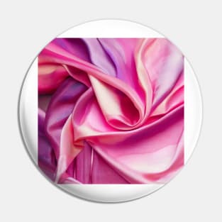 Pink Silk Fabric #1 Pin