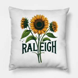 Raleigh Sunflower Pillow