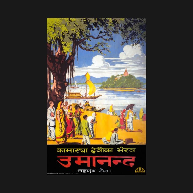 Vintage Travel Poster India - Kolkata 1930s by vintagetreasure