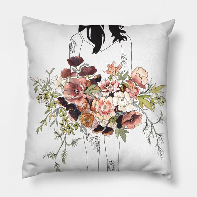 Wildflowers Solabee Pillow by themintgardener