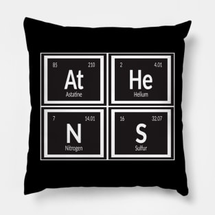 Athens Periodic Table Pillow