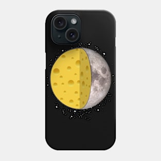 A cheesye moon. Phone Case