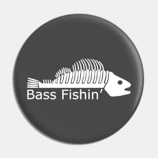 Bass Fishin' Logo Pin