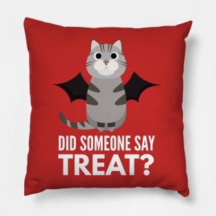 American Shorthair Halloween Trick or Treat Pillow