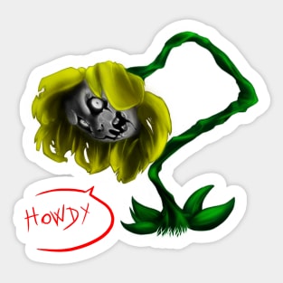 Flowey Sticker by Poulpimoune