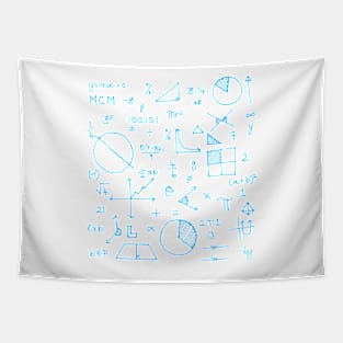 Math formulae (blue) Tapestry