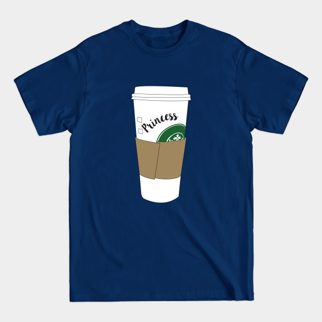 Disover Princess Coffee 2 - Coffee - T-Shirt