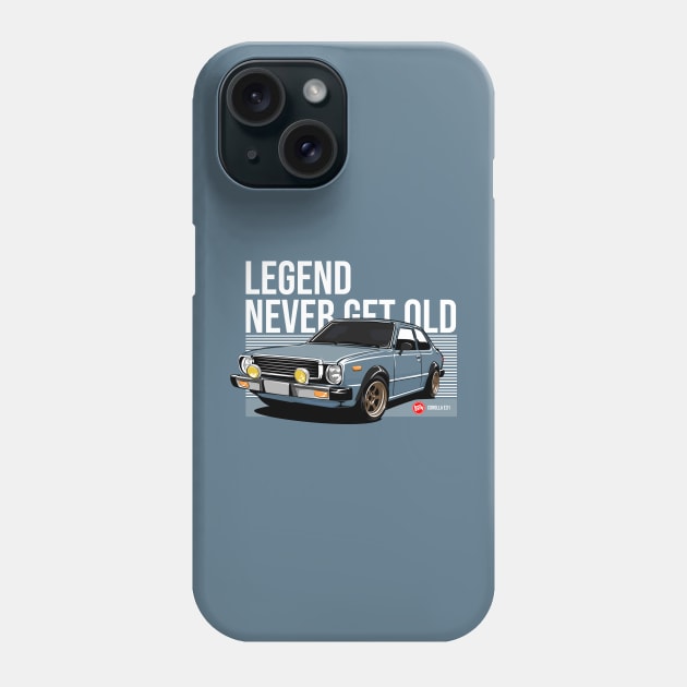 Toyota Corolla E31 Classic JDM Car Phone Case by ninetiescustoms