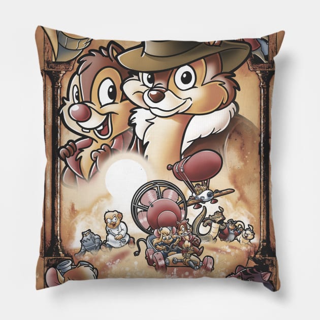 Last adventure Pillow by Cromanart