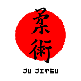 Ju jitsu martial art sport Japan Japanese kanji words character 161 T-Shirt