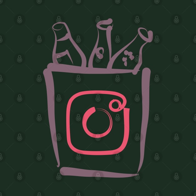 Bucket Beer and instagram by Senthilkumar Velusamy