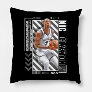 Nic Claxton Paper Poster Version 10 Pillow
