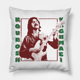 Kourosh Yaghmaei /\ Original Psychedelic Design Pillow