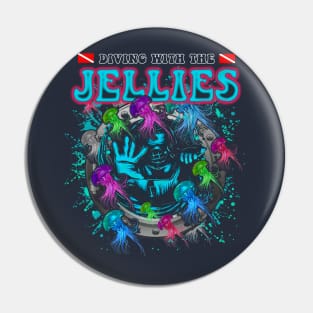 Dive with Jellies Pin