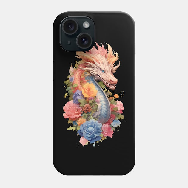 Phantom Dragon's Head Phone Case by Brilliant Tee Shop