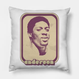 Ottis Jerome "O.J." Anderson // Retro Football Dan Design Pillow