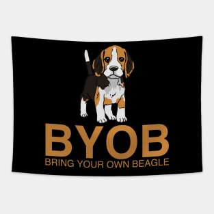 Bring Your Own Beagle Tapestry
