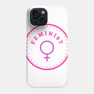 feminist circle Phone Case