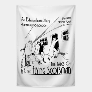 The Tales Of The Flying Scotsman Tapestry