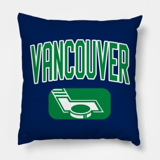 Vancouver (Blue) Hockey Pillow