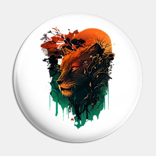 Lioness Royale Pin