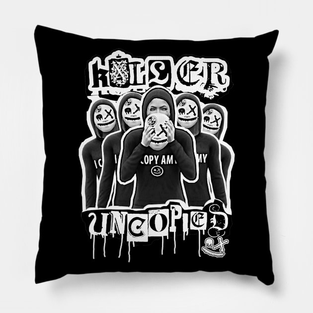 BAD AMY ''KXLLER UNCOPIED'' Pillow by KVLI3N