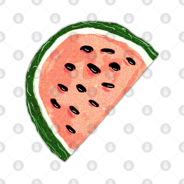 A Slice of Watermelon Doodle by cherdoodles