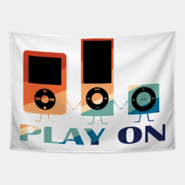 Play On MP3 Tapestry by Worldengine