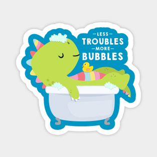 Self Care Dino Magnet