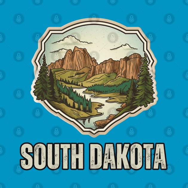 South Dakota State USA by Mary_Momerwids